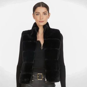 Generation Love ROXANNE FAUX FUR VEST NWT